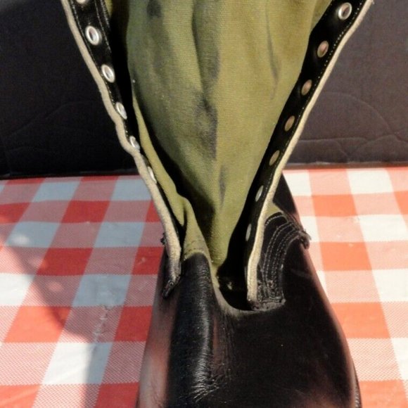 sz12W RO-SEARCH COMBAT GREEN JUNGLE SINGLE LEFT BOOT ONLY SV 3068 main image 5